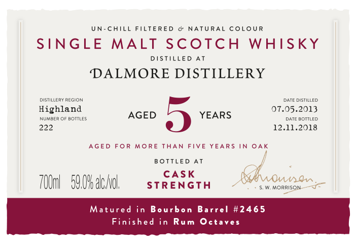 Dalmore2013 DRCC57