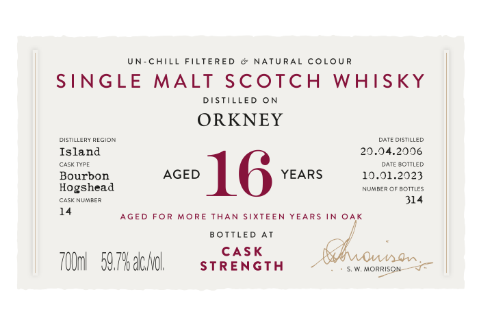 Orkney2006 label DRCC68