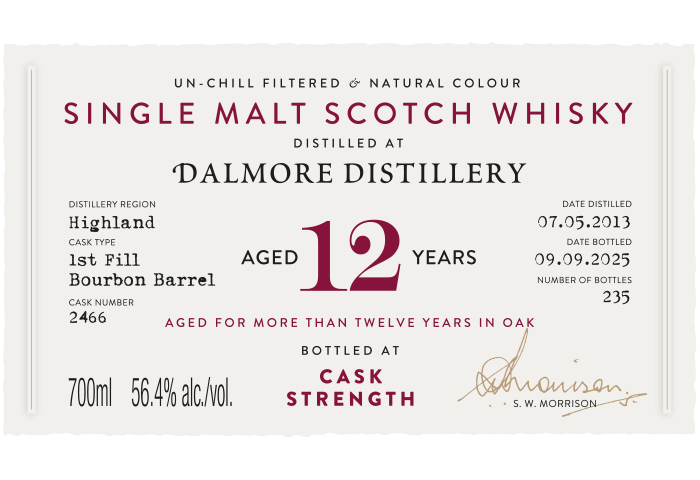 Dalmore2013 DRCC77