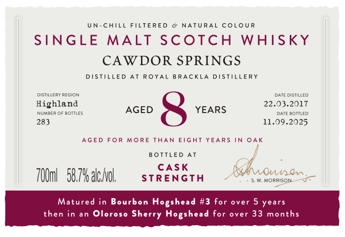 Cawdor Springs 2017 CC78